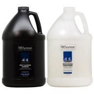 💦 tresemme deep cleansing shampoo & moisturizing conditioner 1 gallon duo - 4+4 formula logo