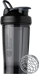 img 4 attached to BlenderBottle Shaker Bottle 24 Ounce Black