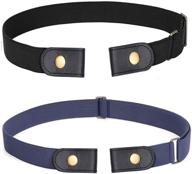👖 no buckle stretch belt: a versatile elastic waist belt up to 72 inch for jeans pants logo
