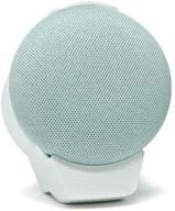 🔌 doqxd outlet wall mount holder for google home mini 1st generation - accessories for google home mini - fits horizontal and vertical outlets - 1-pack - frost white logo