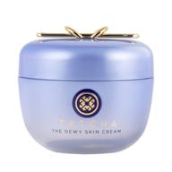 💧 tatcha dewy skin cream: hydrating, plumping, and protective rich cream for dry and combination skin - 50 ml / 1.7 oz logo