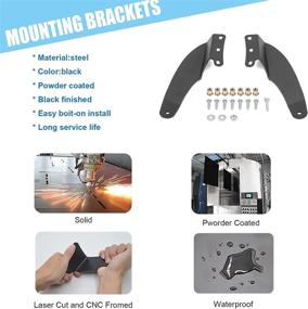 img 3 attached to Dasen Curved Brackets Toyota 1995 2004