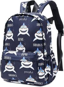 img 4 attached to 🦕 Colorful Preschool Dinosaur Backpacks - Stylish Backpacks for Kids