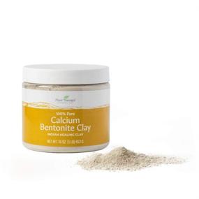 img 1 attached to Plant Therapy Calcium Bentonite Clay: Natural Deep Pore Cleansing Mask for Facial, Body, and Hair - 16oz