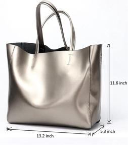 img 2 attached to Covelin Genuine Leather Shoulder Handbag: Stylish Women's Handbags & Wallets in Shoulder Bags