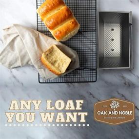 img 1 attached to 🍞 Premium Pullman Loaf Pan with Lid for Perfect Sandwich Loaf, Banana Bread, Sourdough - Includes FREE Recipe eBook