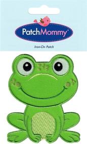 img 1 attached to 🐸 Frog PatchMommy: Fun Iron On/Sew On Appliques for Kids and Children