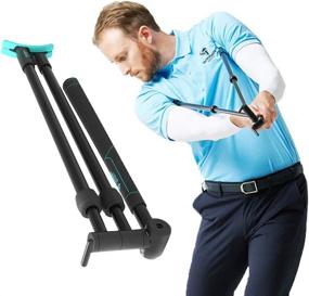 img 4 attached to 🏌️ Enhance Your Golf Swing with WINNER SPIRIT Miracle 303 Training Aid: Adjustable Length, Hand Strength, Flexibility, and Portable Design!