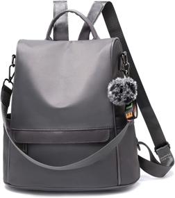 img 4 attached to OUSIMEN Anti-Theft Backpack Handbags with Shoulder Straps - Women's Handbags & Wallets