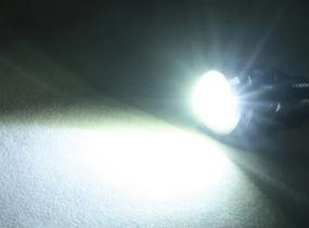 img 2 attached to 🦅 Eagle Eye LED Light Lamp White 12V 9W - 10 Pack: Motorcycle DRL Fog Light & Backup Light