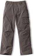 cqr adventure convertible stretch trousers: the perfect active clothing for boys logo