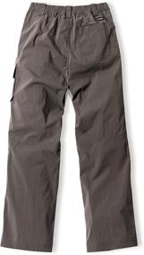 img 3 attached to CQR Adventure Convertible Stretch Trousers: The Perfect Active Clothing for Boys