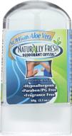 🌿 naturally fresh mini deodorant crystal, 2.1 ounce logo