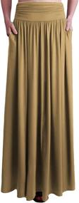 img 4 attached to 👗 Doublju Women's Light Style Waist Skirts: Elevate your Fashion Game!