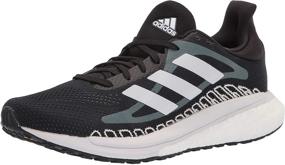 img 4 attached to Adidas Solar Glide Black White Sports & Fitness for Running