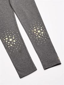 img 2 attached to Nautica Fashion Leggings Charcoal Heather Girls' Clothing for Leggings