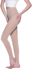 img 3 attached to Varicose Vein Relief: Compression Pantyhose 20-30 mmHg for Women & Men