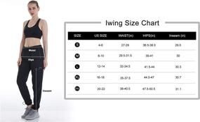 img 2 attached to Lightweight Quick-Dry Women's Cargo Joggers: Ideal Hiking, Workout, Lounge, and Casual Outdoor Pants