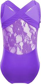img 4 attached to Aiihoo Sleeveless Gymnastic Performance Exercise Sports & Fitness