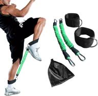 🏋️ ankle resistance bands for speed and agility training in football, basketball, taekwondo, yoga, boxing, soccer, kickboxing, thai punch, karate, and running логотип