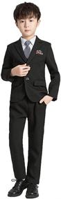 img 4 attached to Aidu Skati Toddler Tuxedo Suit & Sport Coats for Boys' Clothing