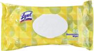 🍋 lysol lemon & lime blossom disinfecting wet wipes: effective cleaning solution - rac77182ea logo