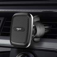 📱 hands-free phone mount: car vent magnetic holder for iphone 13/12 pro max, samsung, lg & more logo