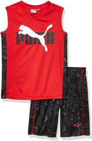 img 3 attached to Футболка PUMA для мальчиков High Risk: стильные верхняя одежда, тишорты и рубашки для мальчиков