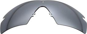 img 3 attached to Заменяемые поляризационные баллистические солнцезащитные очки для мужчин - высококачественные аксессуары для глаз