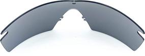 img 2 attached to Заменяемые поляризационные баллистические солнцезащитные очки для мужчин - высококачественные аксессуары для глаз