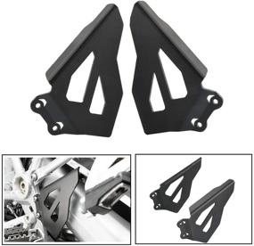 img 3 attached to 🏍️ Aluminum Brake Cylinder Guard Heel Protective Cover for R1250GS 2018-2020, R1200GS LC/R1200GS LC Adventure 2013-2020, R1250GS Adventure 2018-2020 - Motorcycle