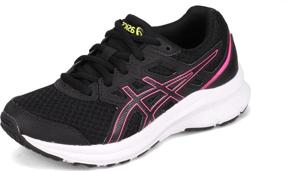 img 4 attached to ASICS Running Shoes Marigold Orange Girls' Shoes for Athletic