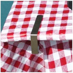 img 1 attached to Secure Your Outdoor Table Décor with Coleman 2000014856 Tablecloth Clamps