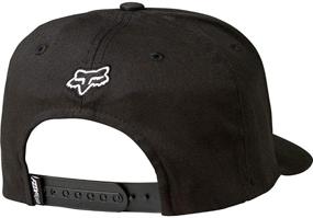 img 1 attached to Fox Mens Curved Snapback Black4