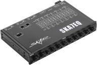 🔉 skar audio ska7eq 7 band car audio graphic equalizer with aux input and high voltage rca outputs - 1/2 din pre-amp logo