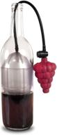 air cork wine preserver (burgundy): save red and white wine, reusable stopper, as featured on shark tank логотип