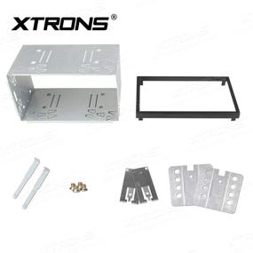 img 3 attached to 📻 XTRONS Double Din Car Radio Mounting Kit: Universal Cage Fitting for Head Units (14-003A)