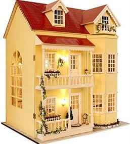 img 4 attached to 🏠 Flever Dollhouse Miniature Furniture Gift Set: A Great Addition for Dollhouse Enthusiasts!