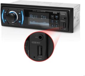 img 4 attached to 🚗 BOSS Audio Systems 612UA Single Din Multimedia Car Stereo - MP3, USB Port, AUX Input, AM/FM Radio Receiver (No CD DVD Player)