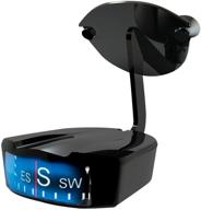 🧭 1 pack of custom accessories 11157 low profile black plastic compass logo