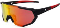 🕶️ x-tiger polarized sports sunglasses: 3 or 5 interchangeable lenses for men and women - ideal for cycling, running, fishing, golfing, and driving logo