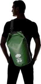 img 1 attached to Dri-Tech Lightweight Roll-Top Dry Bag with Adjustable Straps - Grizzly Peak Waterproof IP 66, 20 L