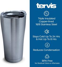 img 2 attached to Tervis 1277170 Knockout Stainless 🥊 Tumbler: Durable Elegance for All Your Drinks