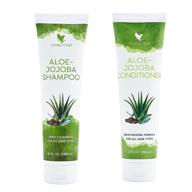 forever living aloe jojoba shampoo conditioning logo