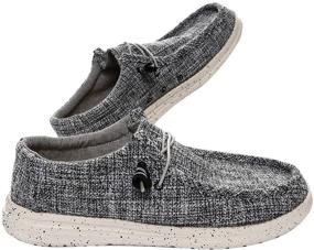 img 4 attached to Breathable Loafers Lightweight Driving Traveling Men's Shoes and Loafers & Slip-Ons
