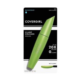 img 2 attached to COVERGIRL Clump Crusher Waterproof Mascara by Lash Blast Very Black 825, 0.44 Oz (packaging may differ)