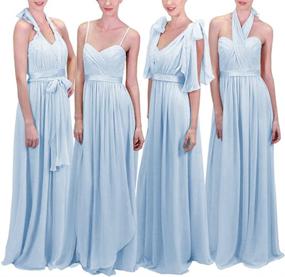 img 1 attached to Infinity Transformer Convertible Chiffon Bridesmaid