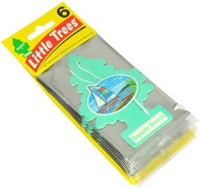 img 1 attached to 🌲 6-Pack Bayside Breeze Little Trees Car Air Freshener