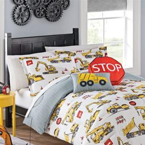 img 1 attached to 🏠 WAVERLY Reversible Construction Collection Multicolor Kids' Home Store