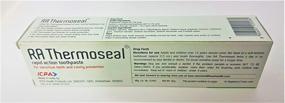 img 1 attached to 🦷 Ultimate Relief: RA Thermoseal Rapid Action Toothpaste for Sensitive Teeth 100gm